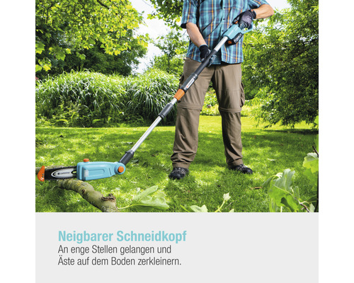 GARDENA P4A TCS 20/18V Accu-stoksnoeischaar zonder accu en lader, 20 cm