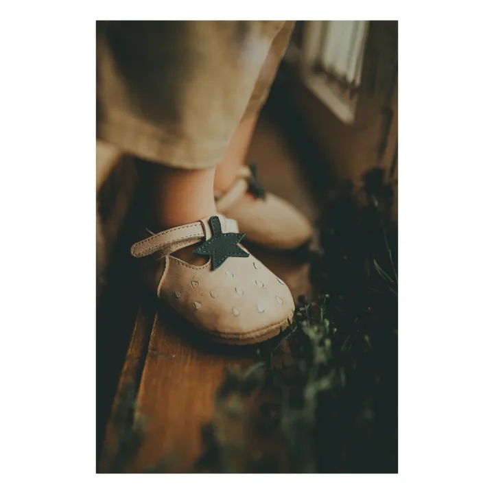 Donsje Chaussons Nanoe Nubuck | Rose pêche