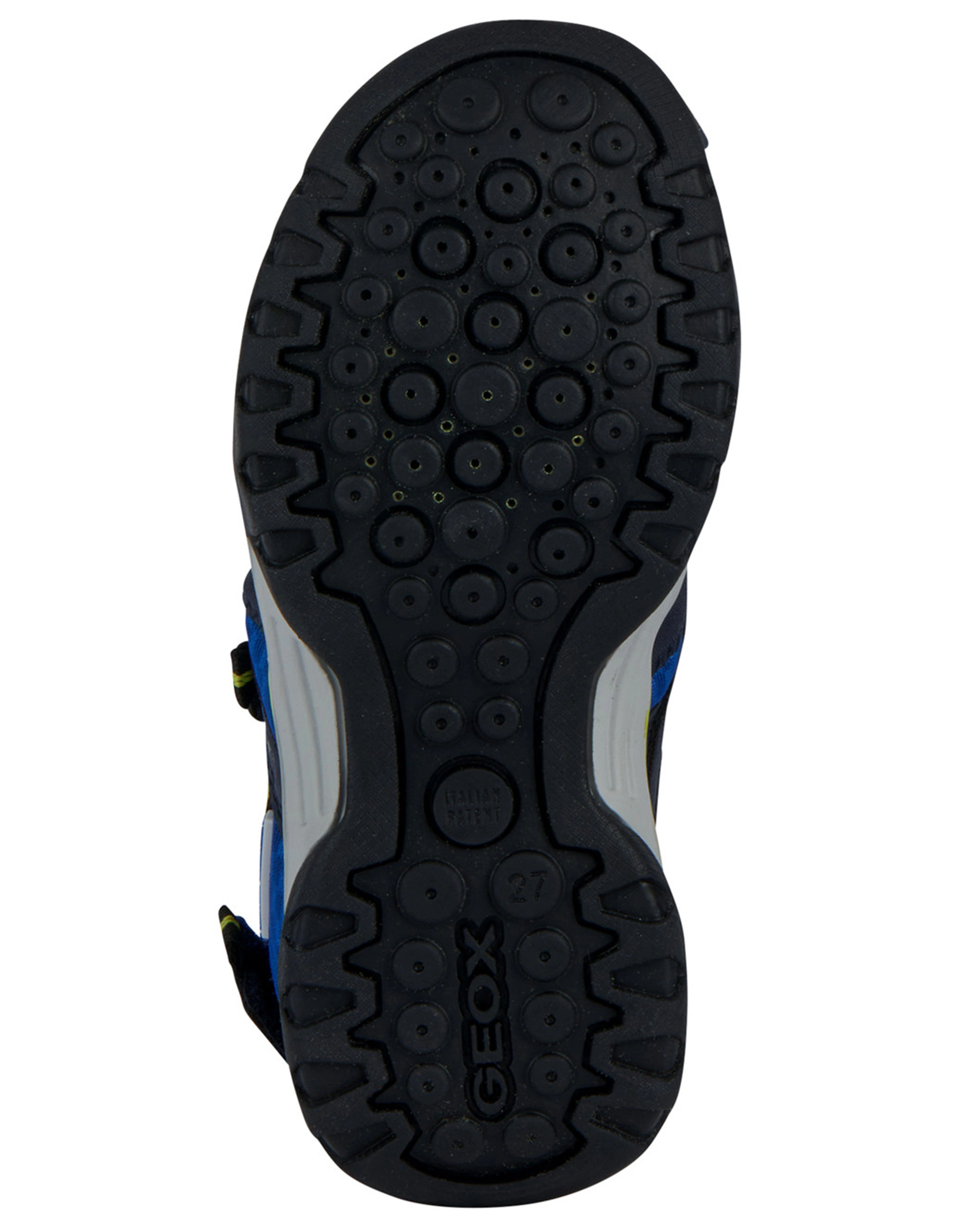 Trekking-Sandalen BOREALIS mit Zehenschutz in royal/lime