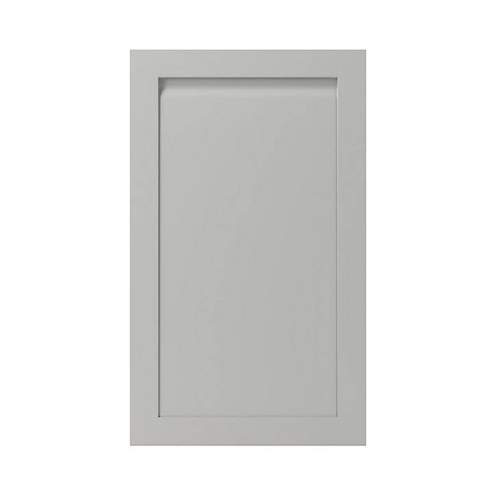 Porte de colonne de cuisine Garcinia gris ciment L. 60 cm x H. 100 cm GoodHome