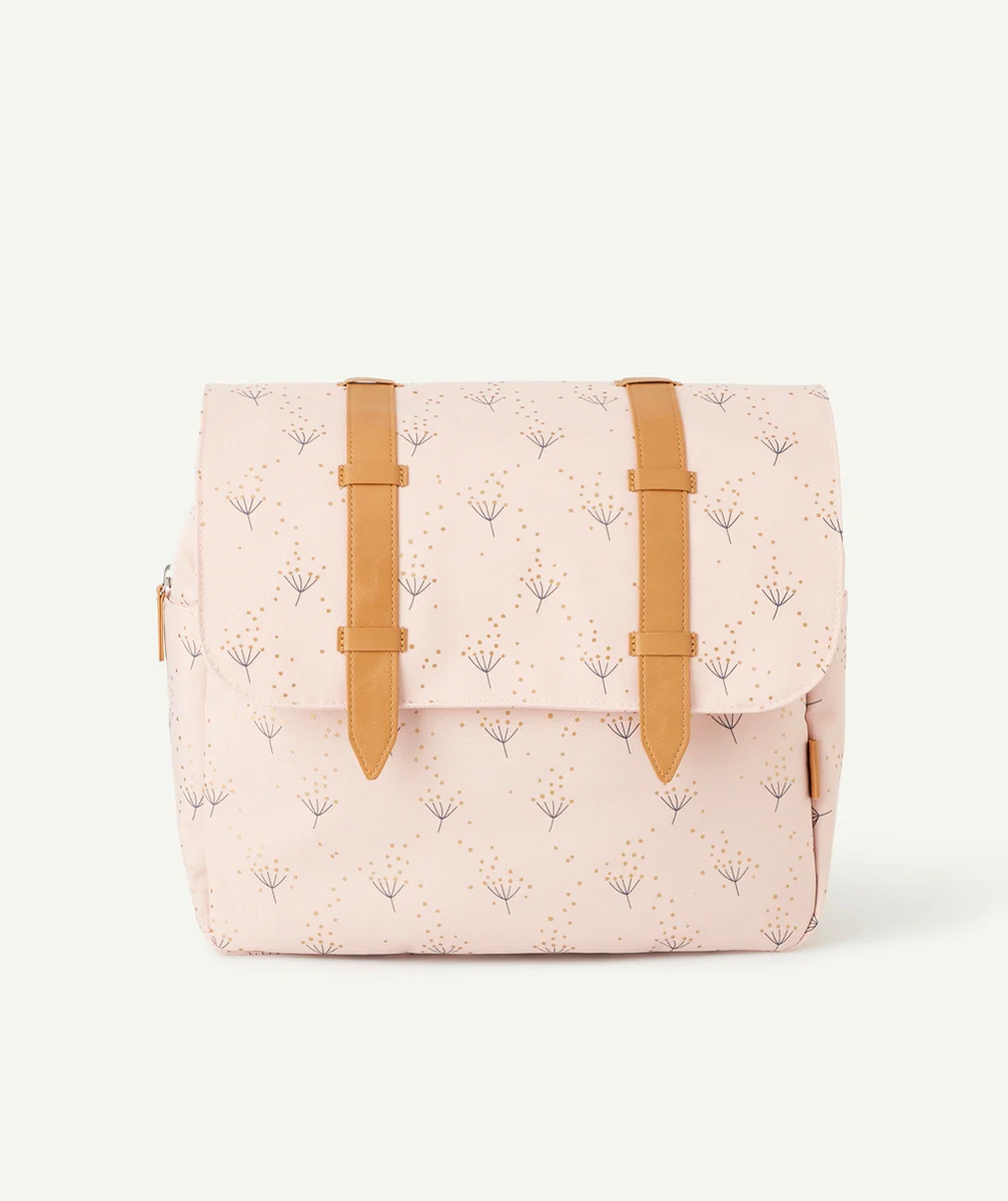 FRESKCARTABLE ROSE IMPRIMÉ PISSENLITS EN PLASTIQUE RECYCLÉ ENFANT