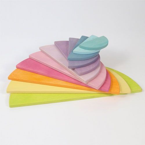 Grimm's halfronde schijven - pastel