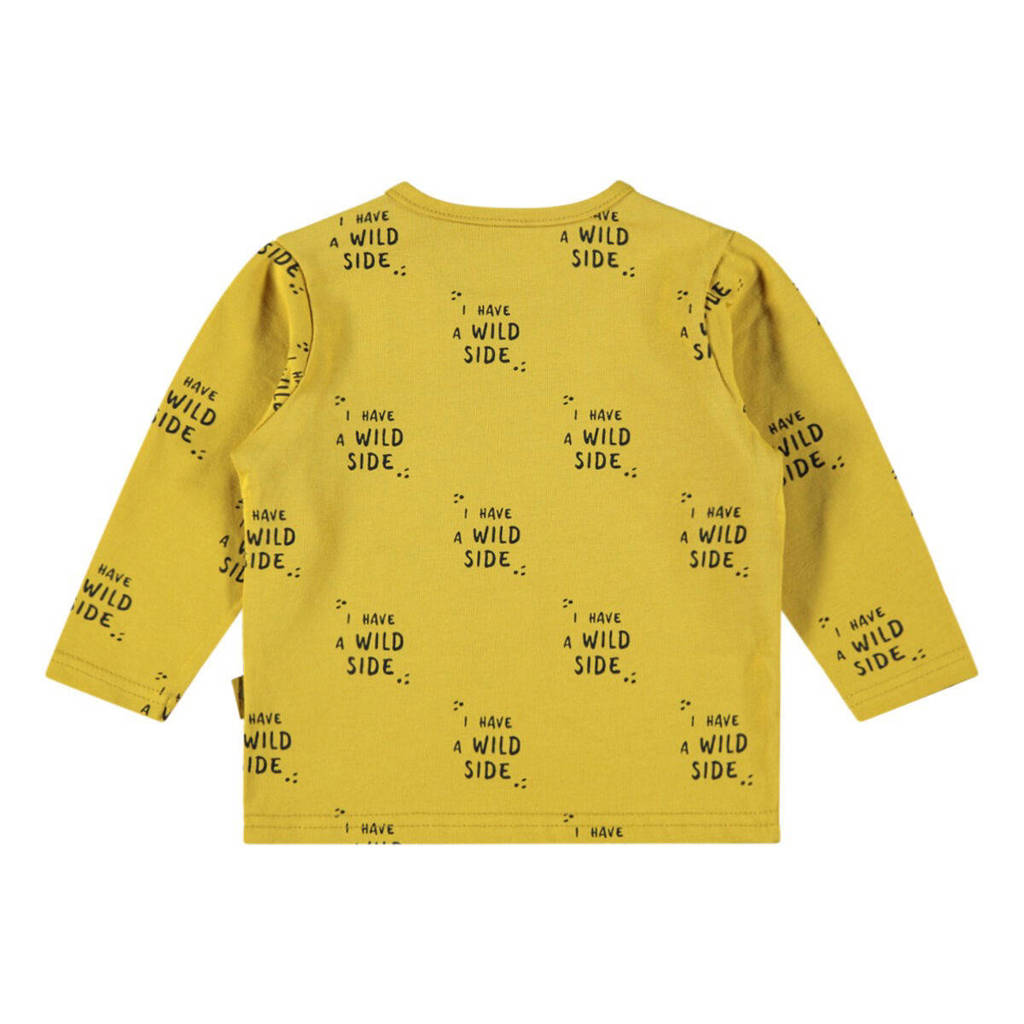 Jollein baby longsleeve met all over print geel