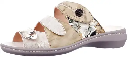 000078-6010 Think geel combi - maat 38 slipper geel combi - maat 38 Calandschoen