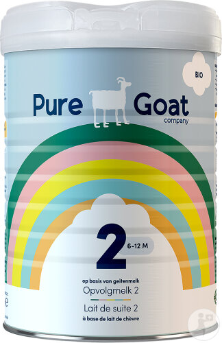Pure Goat Lait De Suite 2 À Base De Lait De Chèvre 6-12 Mois 800g