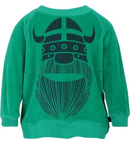 Danefæ Velours Sweatshirt - Grün m. Erik