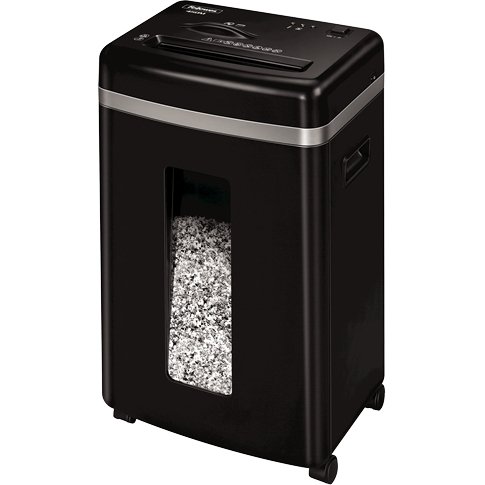Fellowes Powershred 450M destructeur de papier Découpage par micro-broyage Noir
