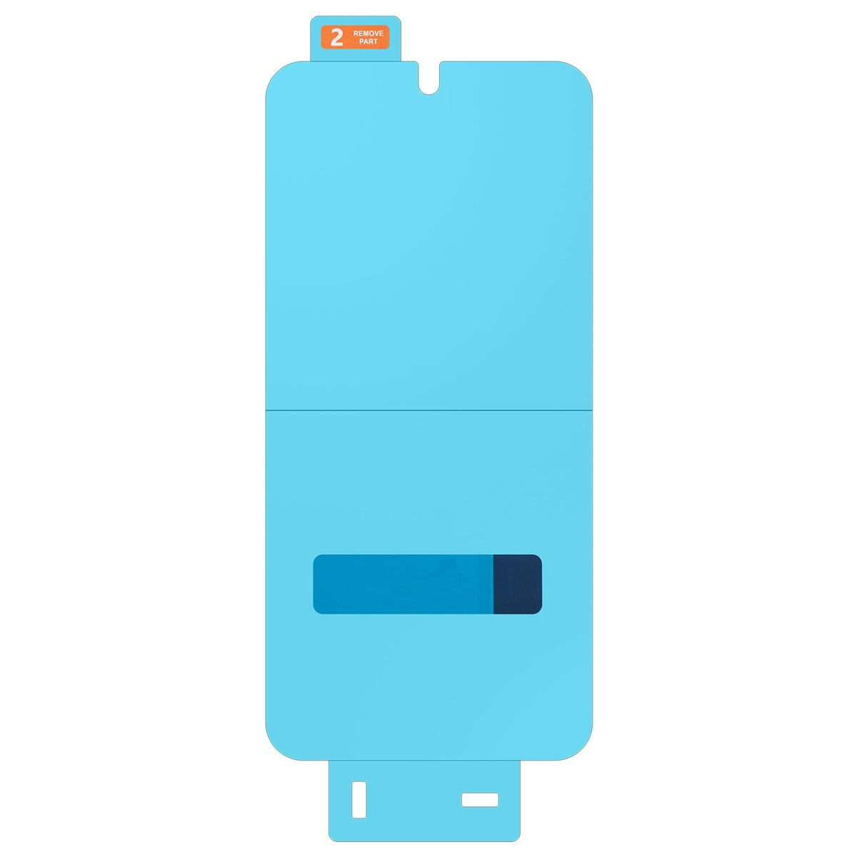 (2er Set) Samsung - Galaxy S23 FE Display Schutzfolie   Montagehilfe Case Friendly (EF-US711CTEGWW)