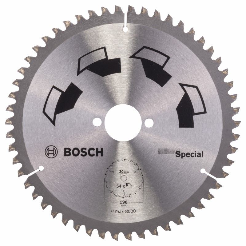 Bosch 2609256892 CIRKELZBL SPECIAL 190X2X30/-,T54