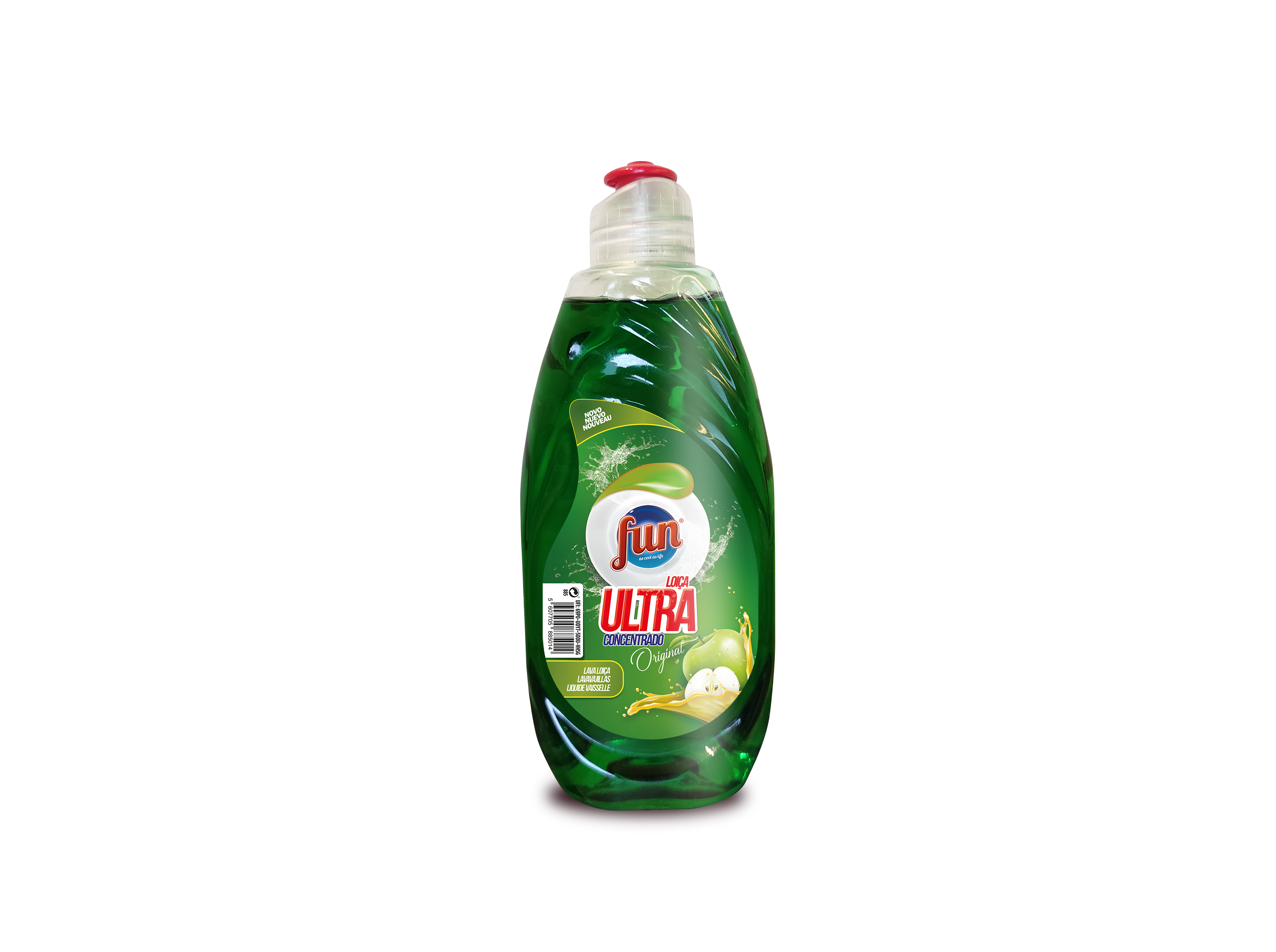 DETERGENTE LOIÇA MANUAL FUN CONCENTRADO VERDE 350ML