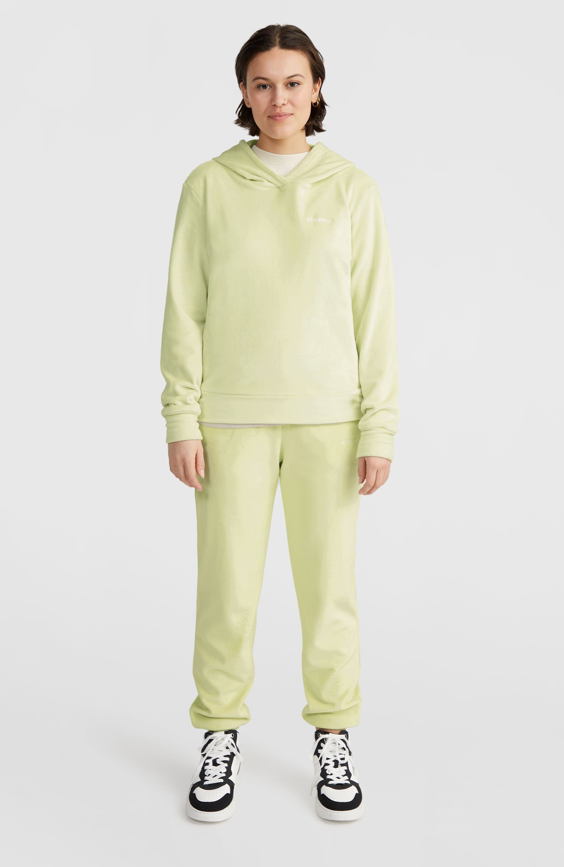 Velour fleecehoodie
