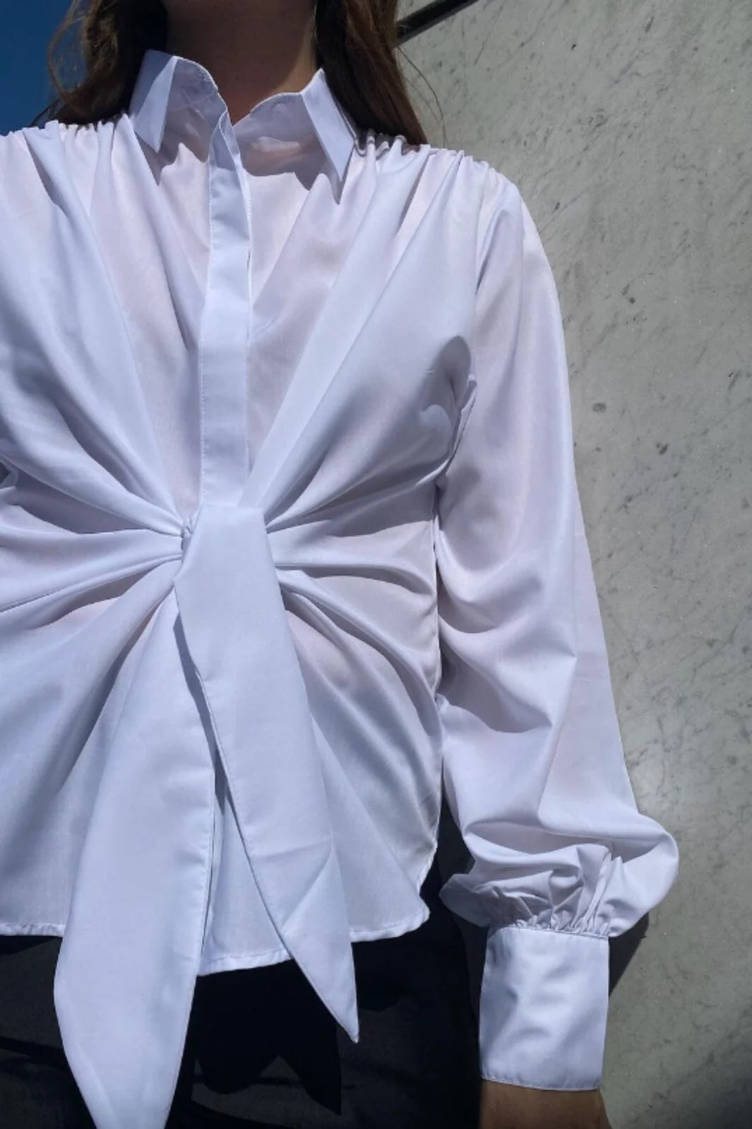 Karmamia Lee Shirt white cotton