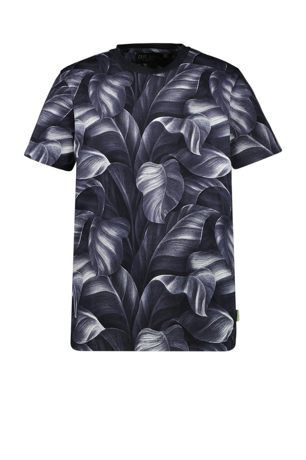 Cars T-shirt TIPAH met all over print donkerblauw/wit
