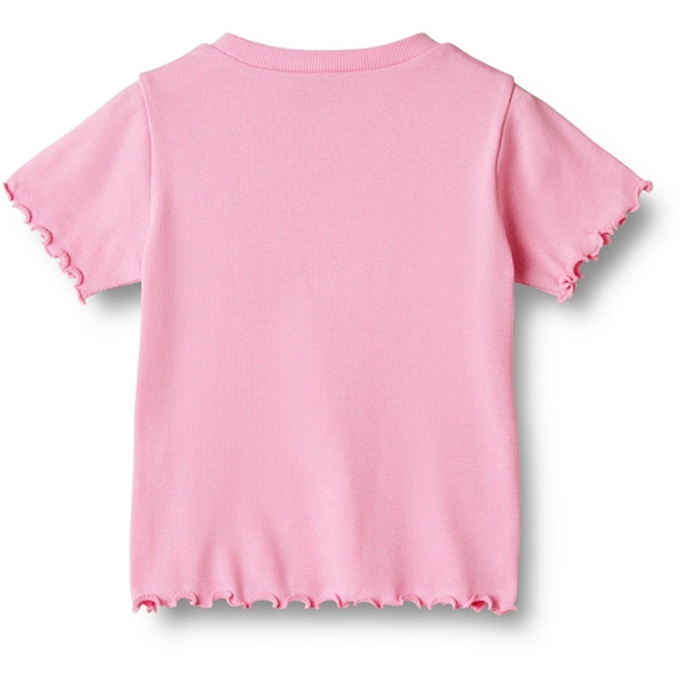 Pink T-shirt Irene - Wheat → Luksusbaby.dk