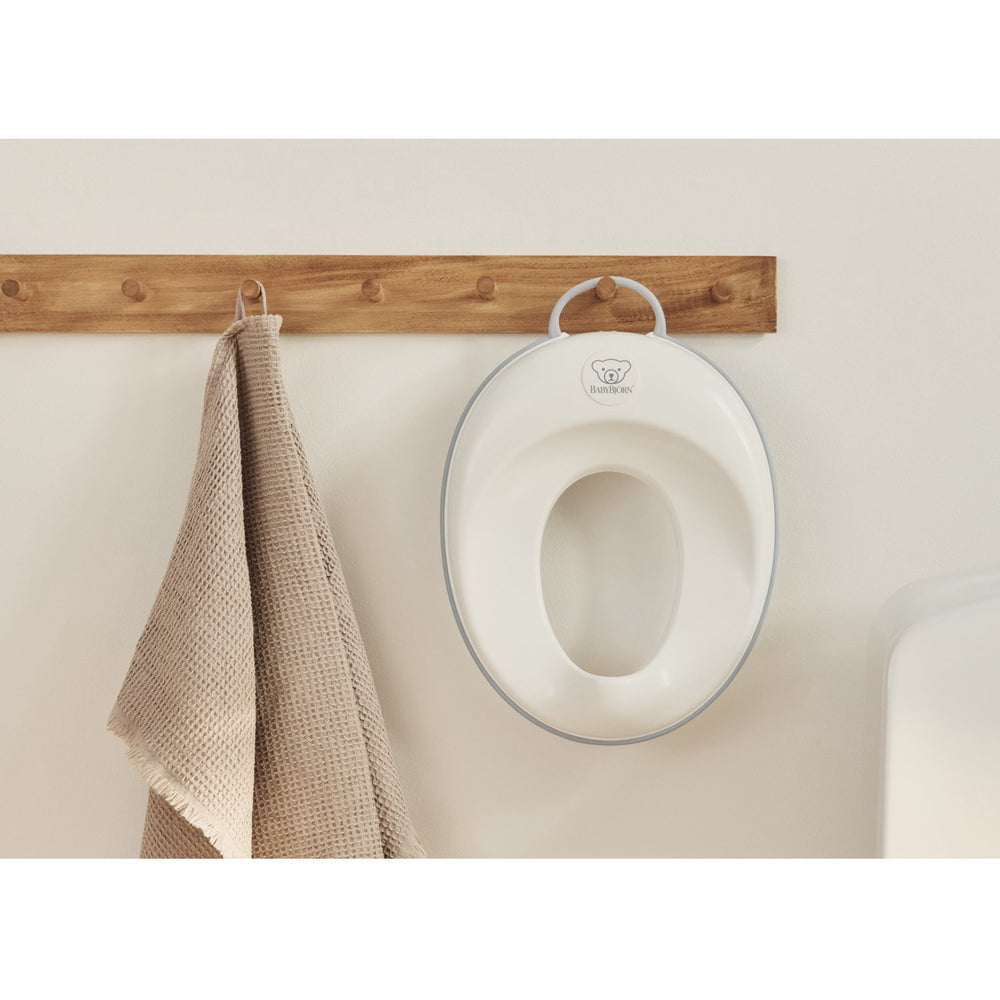 Køb BabyBjörn White/Grey Toiletsæde