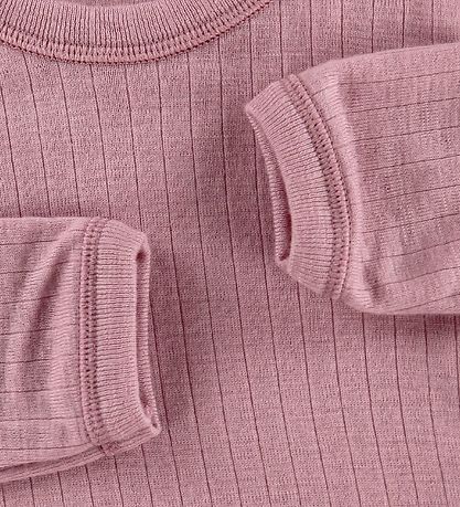 Joha Bluse - Uld - Støvet Rosa