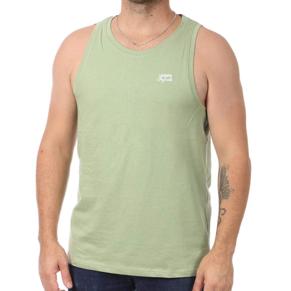 Lee Cooper Débardeur Vert Homme Le Cooper Olaho