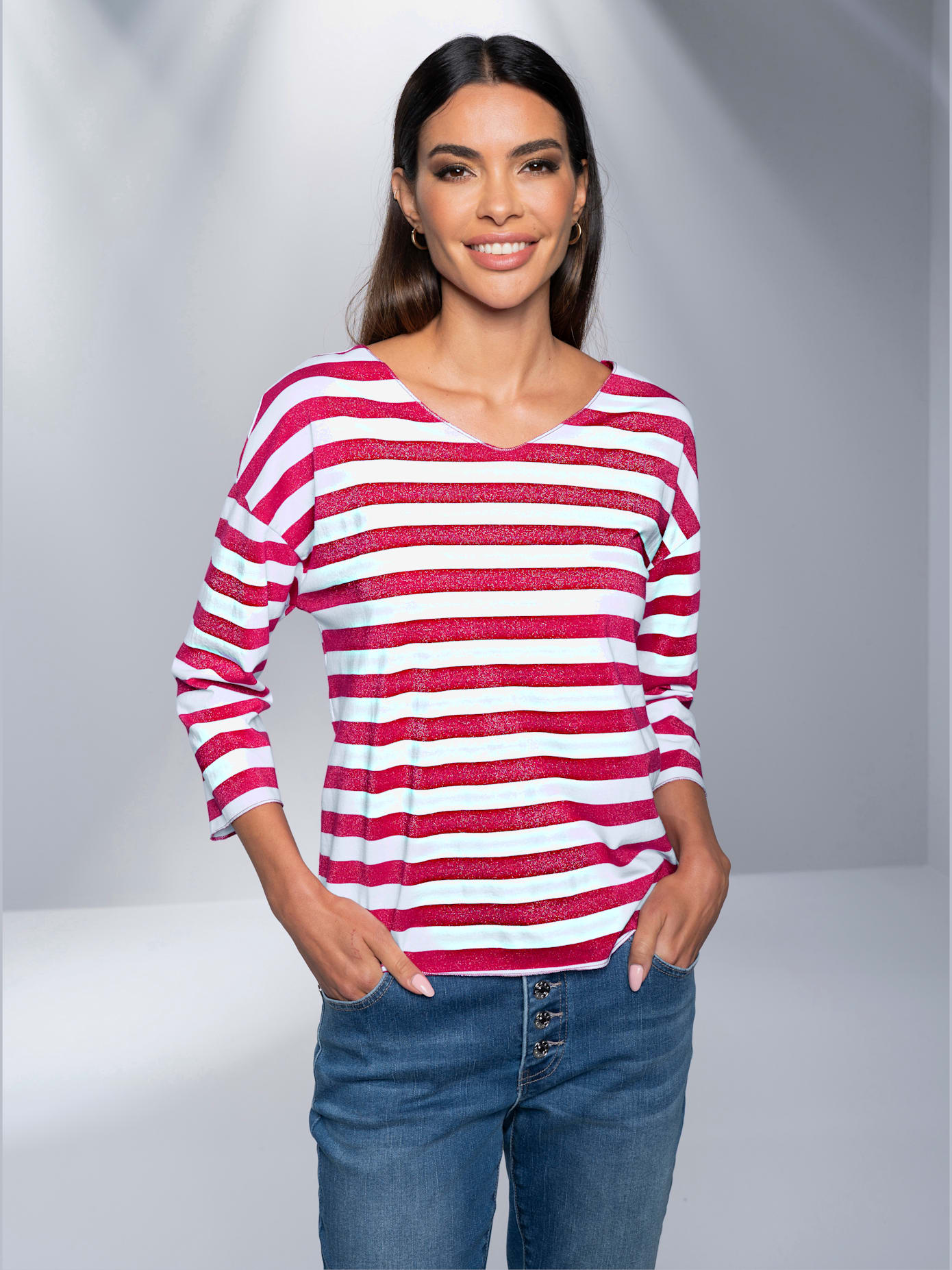 T-shirt brillance discrète