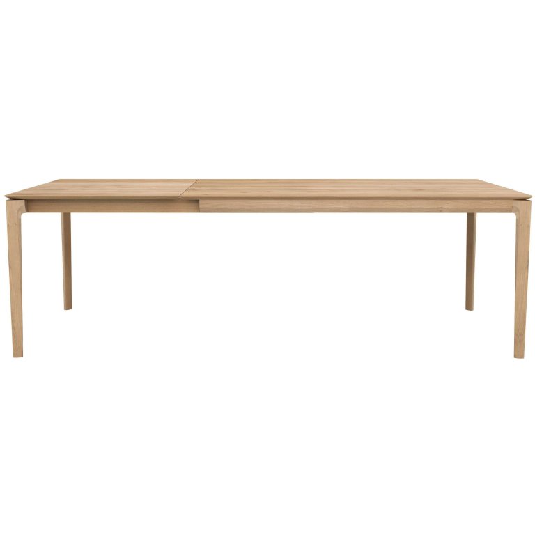 Ethnicraft Bok eettafel uitschuifbaar 160/240x90 oak