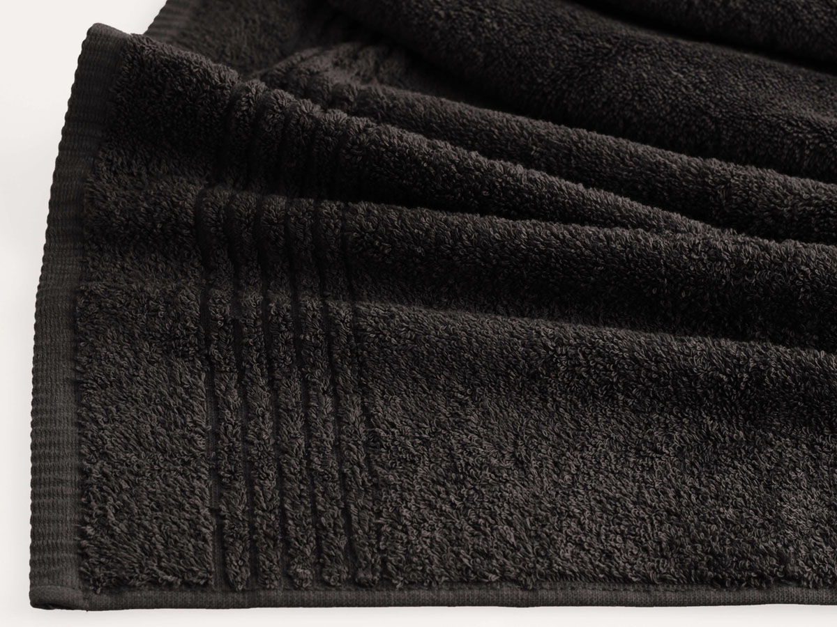 PHLOX Supreme 50 x 100 cm set van 6 handdoek - zwart
