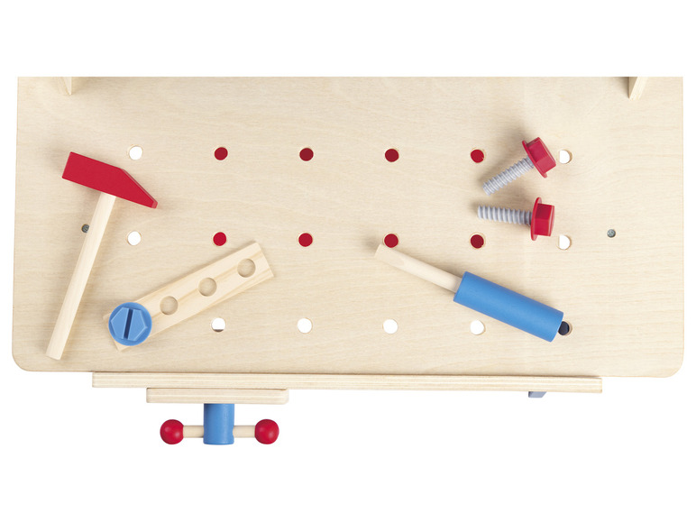 Kinderwerkbank, van echt hout