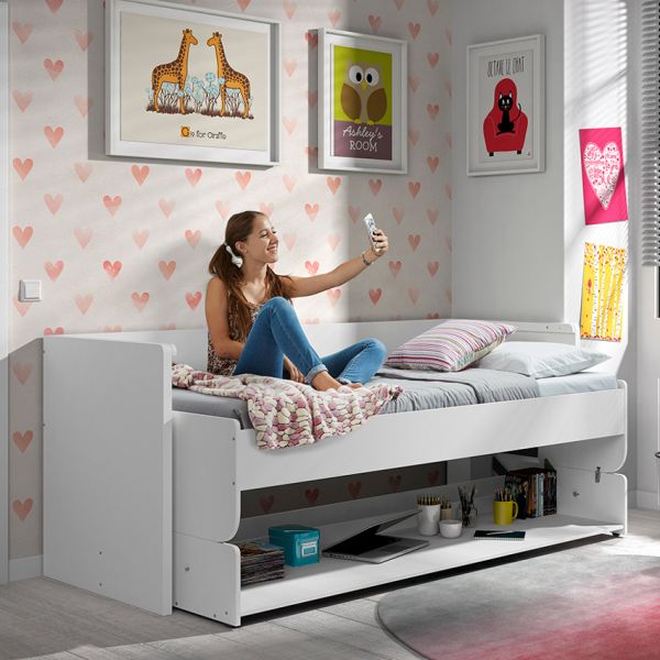 Vipack Denver Bureaubed Wit 90 x 200 cm