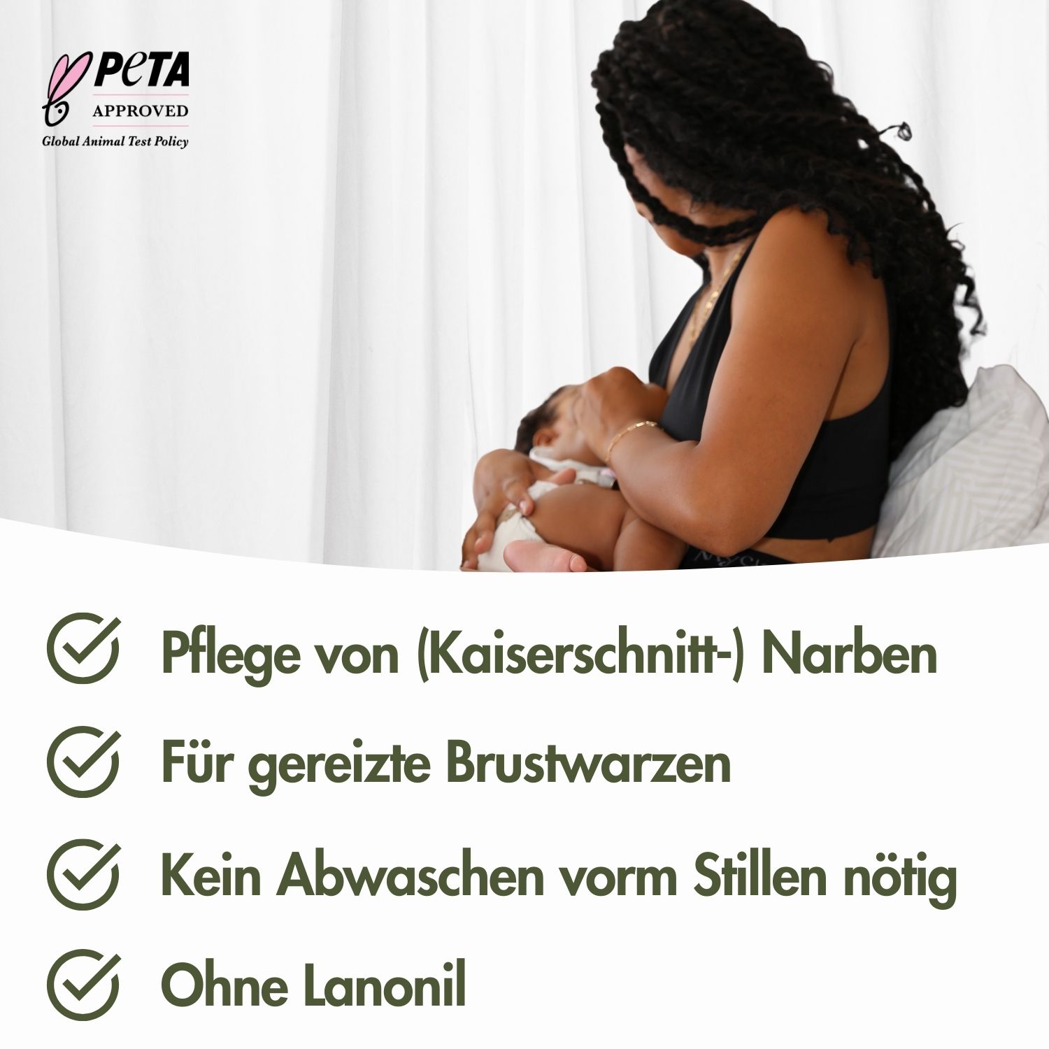 Mama & Baby Balm für Brustwarzen, Narben & Wundschutz - The Sooting Multi Balm