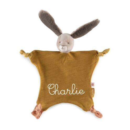 Doudou Lapin Ocre Trois Petits Lapins - MOULIN ROTY