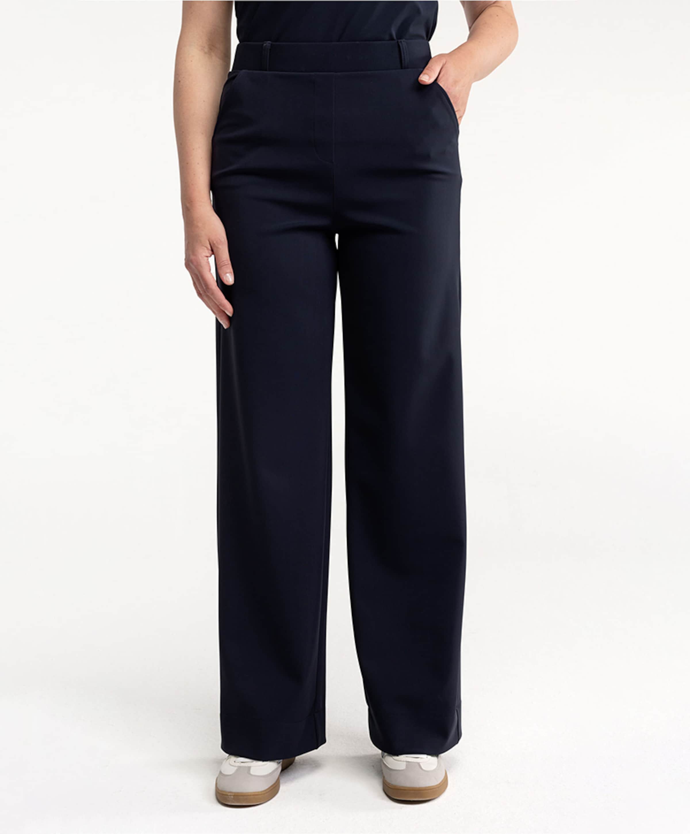 Studio Anneloes Lexie bonded trousers blauw