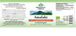 Organic India Amalaki Capsules 90CP