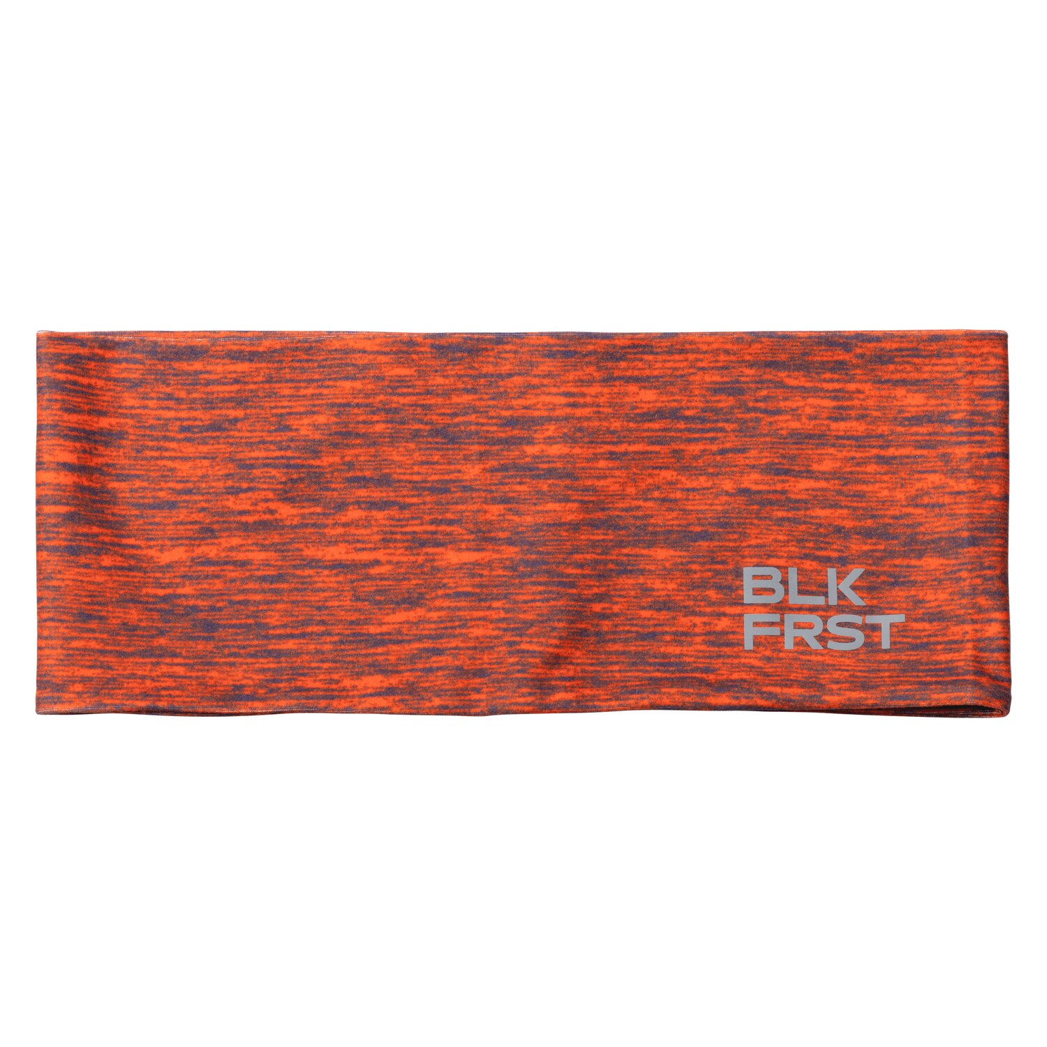 black forest Stirnband mit Reflexlogo  - red orange - Einheitsgröße