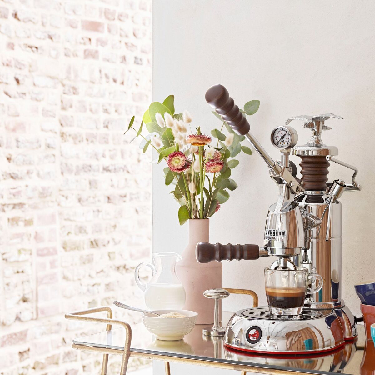 Esperto Abile Espressomaskin, Forkrommet Messing LPLESA01EU