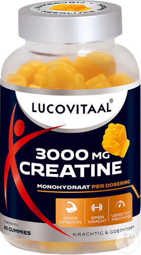 Lucovitaal Creatine 3000mg 60gommes