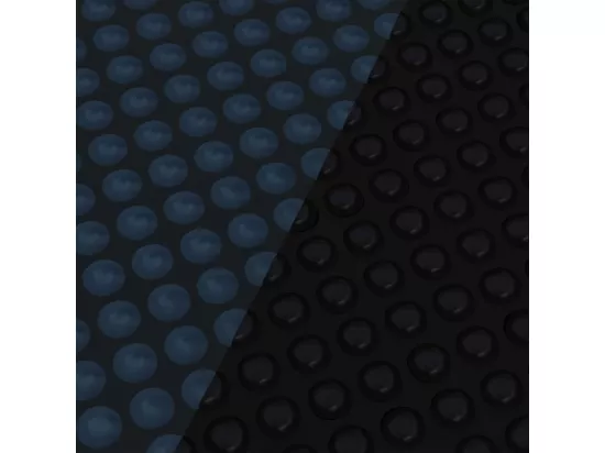 Film solaire de piscine flottant PE 549x274 cm Noir et bleu