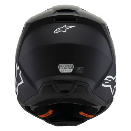 Casque cross Alpinestars SUPERTECH S-M3 - SOLID - ENFANT - Noir