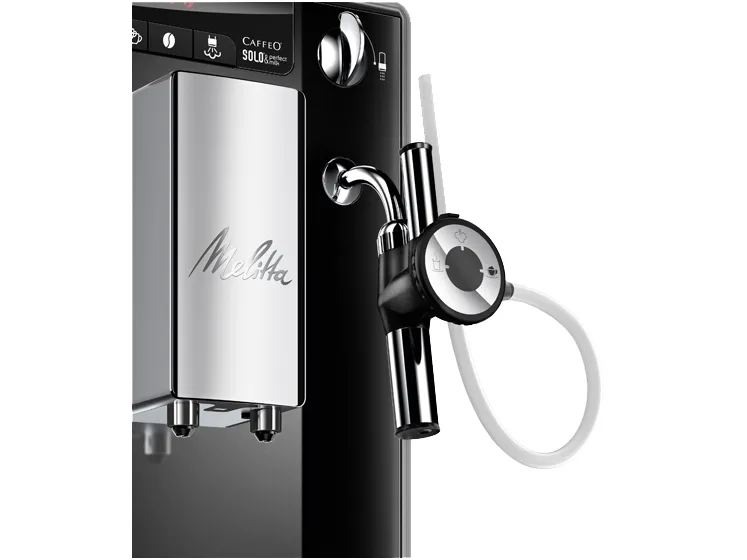Melitta E957-101, Espressomaskine, 1,2 L, Kaffebønner, Indbygget kværn, Sort