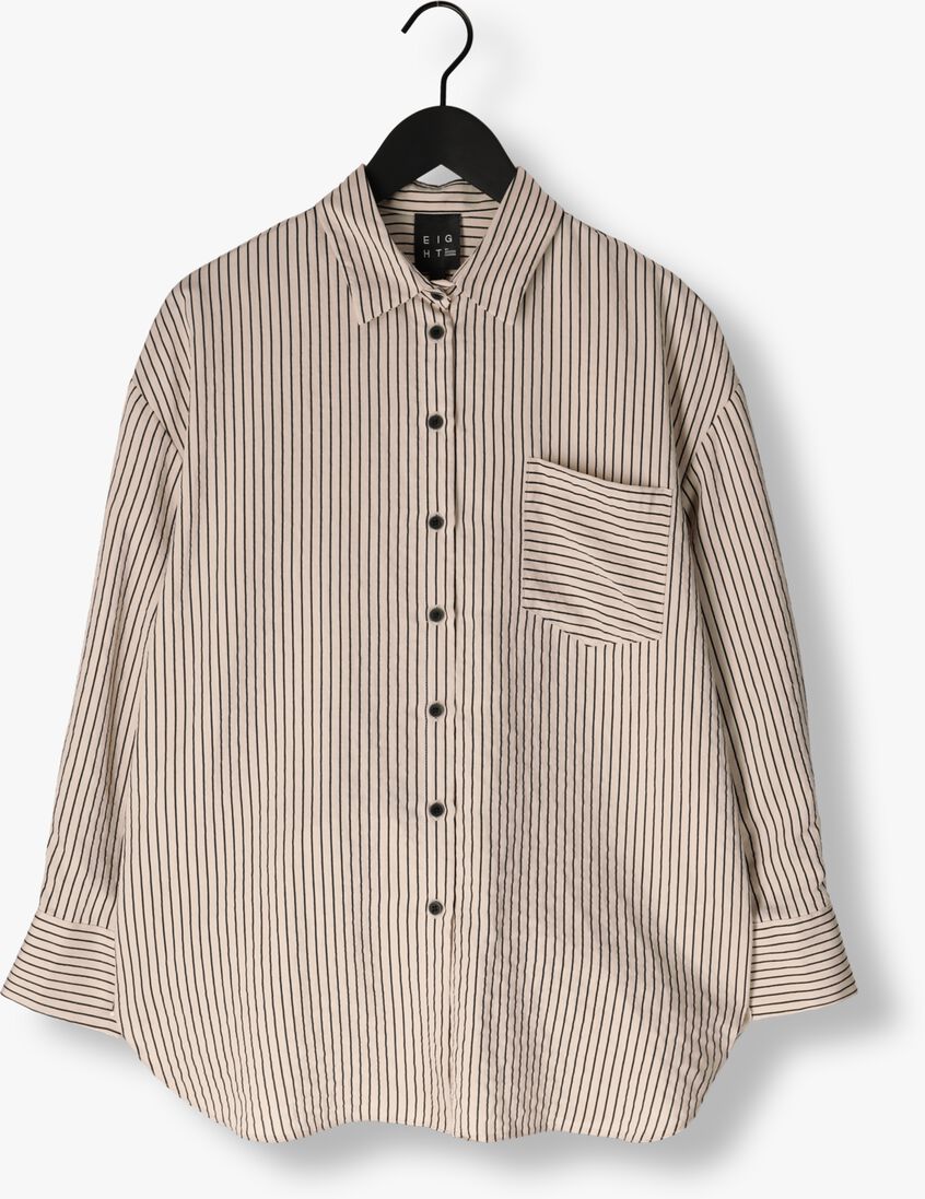 ACCESS zand access blouse shirt with thin stripes