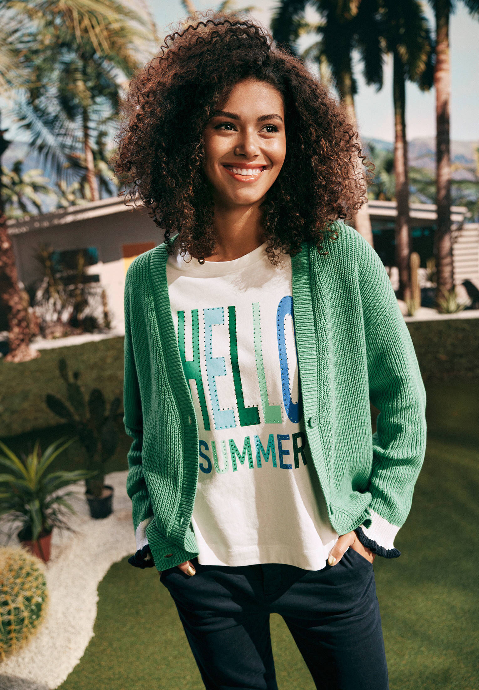 Cartoon| Damen Cardigan
