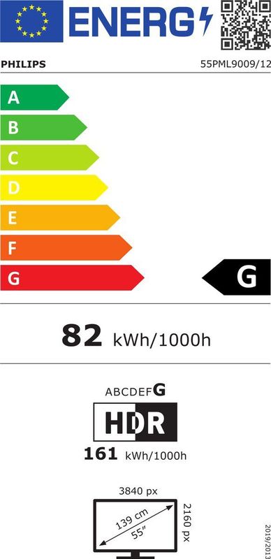 Philips - The Xtra - LED-TV - 55 inch - 4K MiniLED - Ambilight