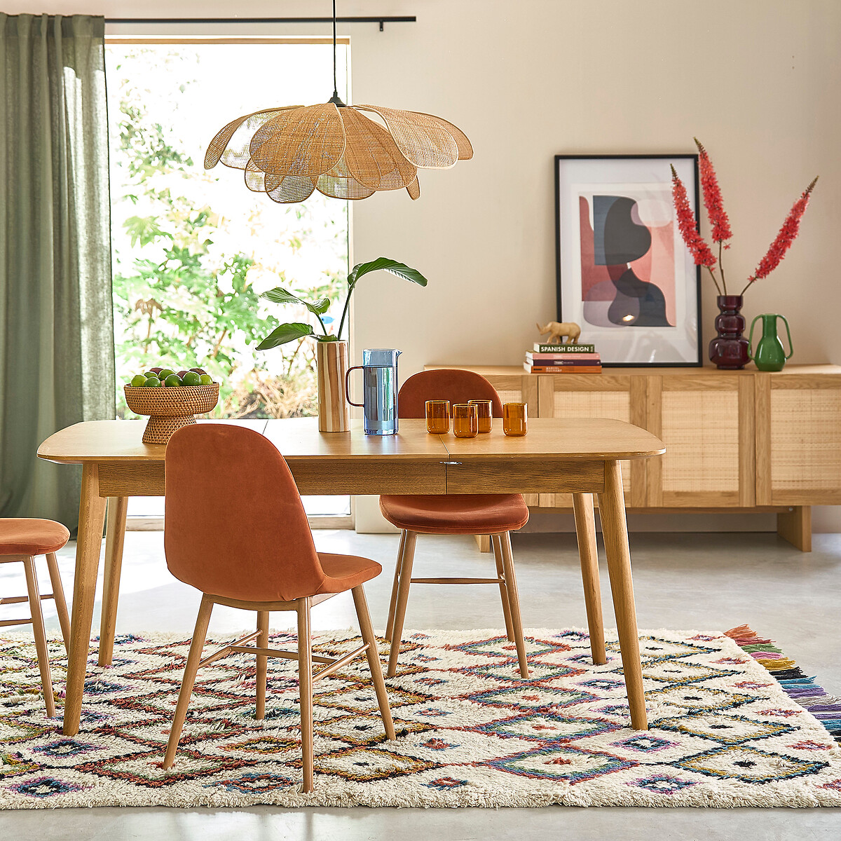 LA REDOUTE INTERIEURS<br>Mesa evolutiva, 4 a 10 pessoas, Aramis
