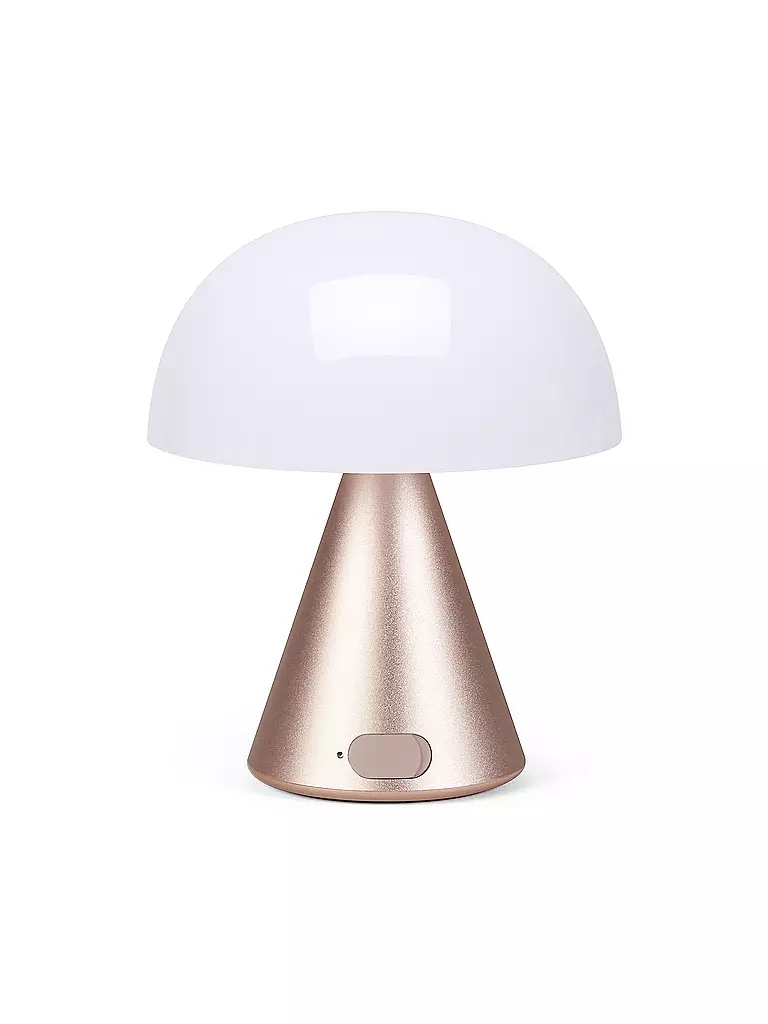 LEXON LED Lampe MINA M 11cm Soft Gold gold