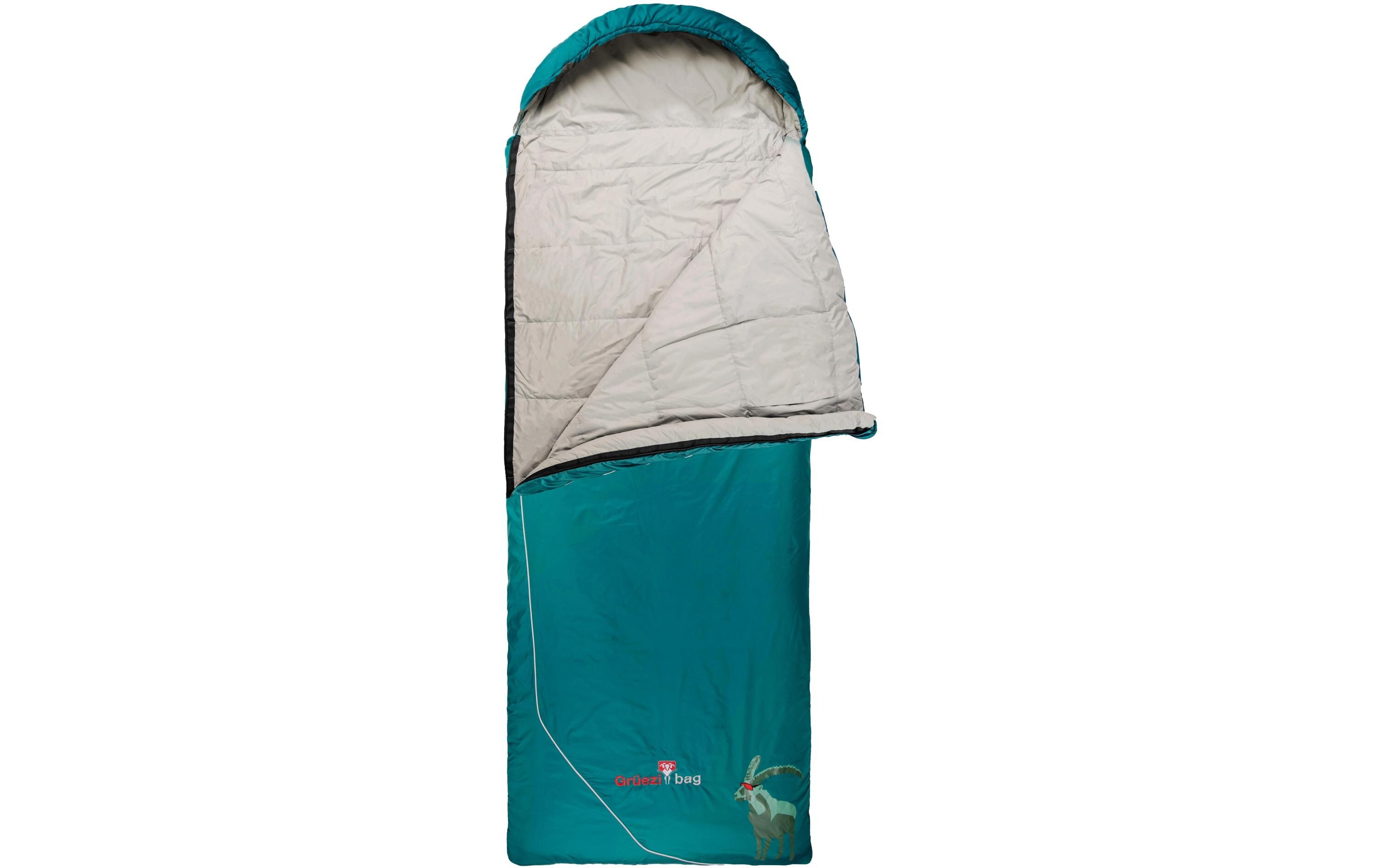 Schlafsack Biopod Wolle Goas Comfort Polyester, Dark Petrol<br>Hochwertiger leichter Schlafsack in Deckenform