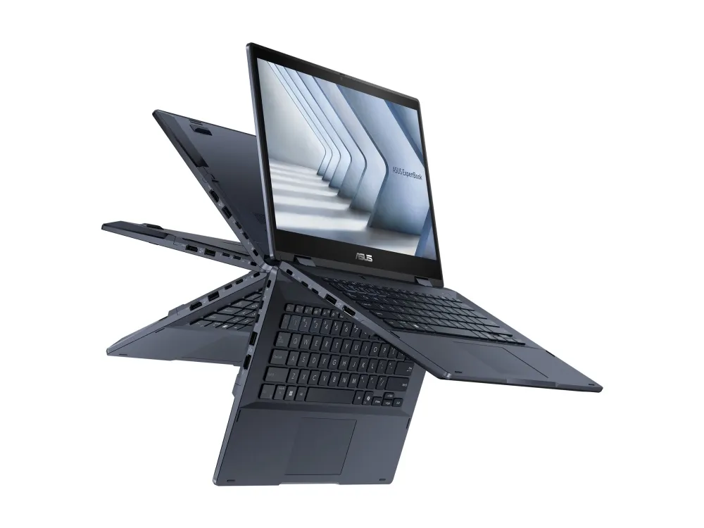 ASUS ExpertBook B3 Flip B3402FVA-LE0347X - Flipdesign - Intel Core 5 - 120U / op til 5 GHz - Win 11 Pro - UHD Graphics - 16 GB RAM - 512 GB SSD NVMe - 14