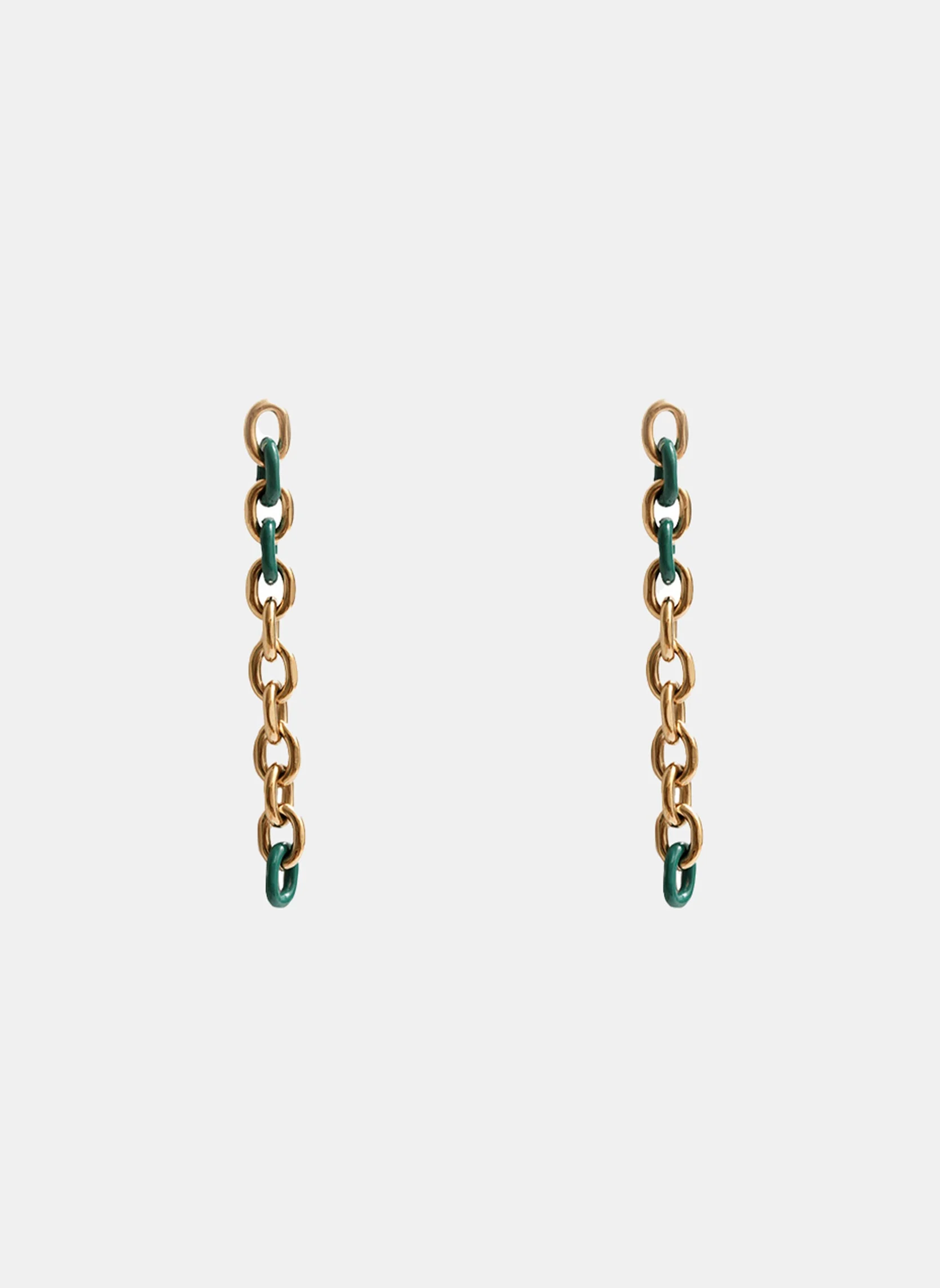 CYGNUS - Boucles d'oreilles pendantes cygnus | Vert