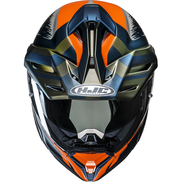 HJC - Casque RPHA 60 Quid MC47SF / Bleu foncé / Argent / Orange / Mat
