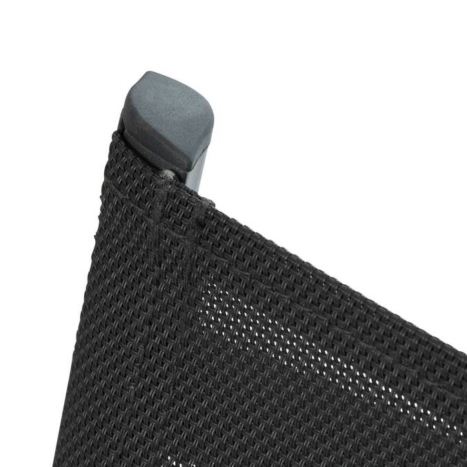 Fauteuil de jardin empilable AXANT Anthracite & Graphite