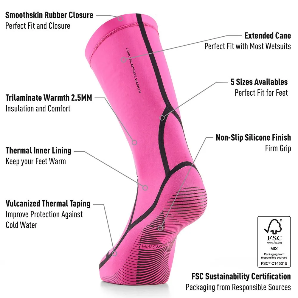 Buddyswim Trilaminate Warmth 2.5 mm Neoprenschuhe