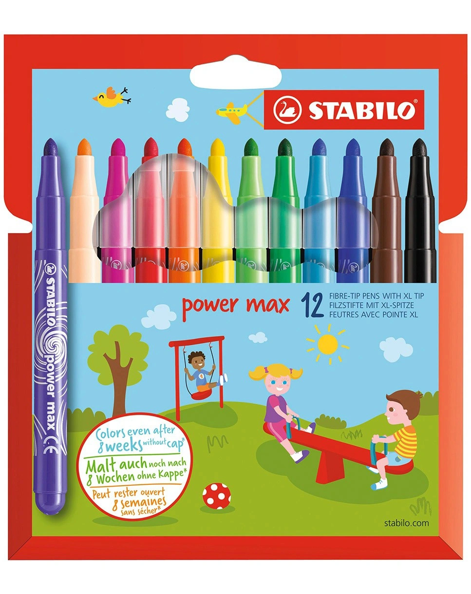 Filzstift STABILO® power max 12er-Pack