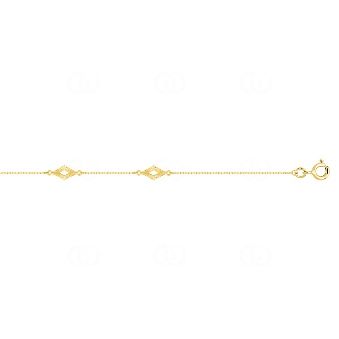 Armband 750/18 K Gelbgold Fantasie