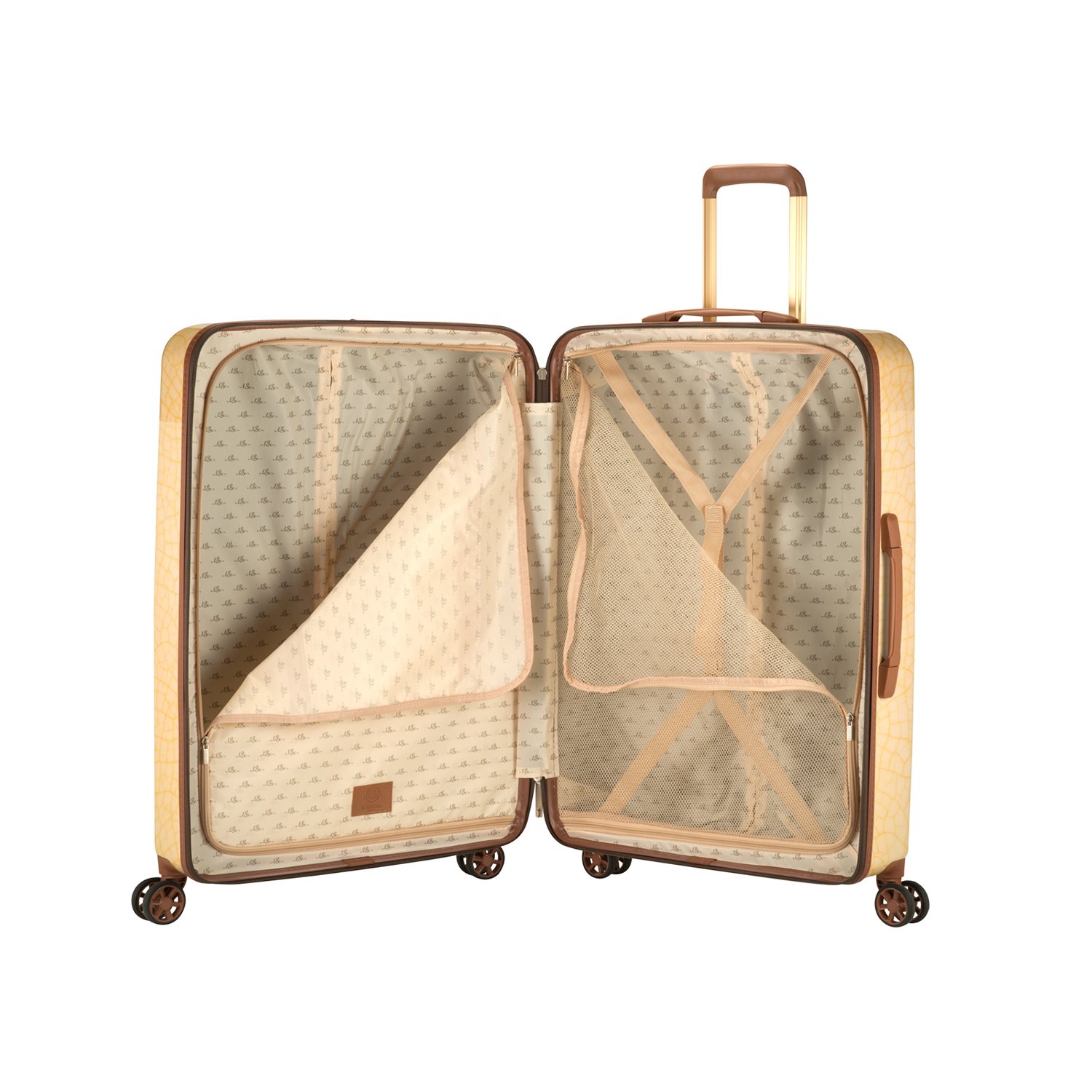 Le Sudcase Craquele Medium Trolley vanilla